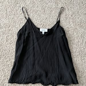 & other stories black silk top